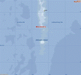 Localiser l'archipel des Maldives
